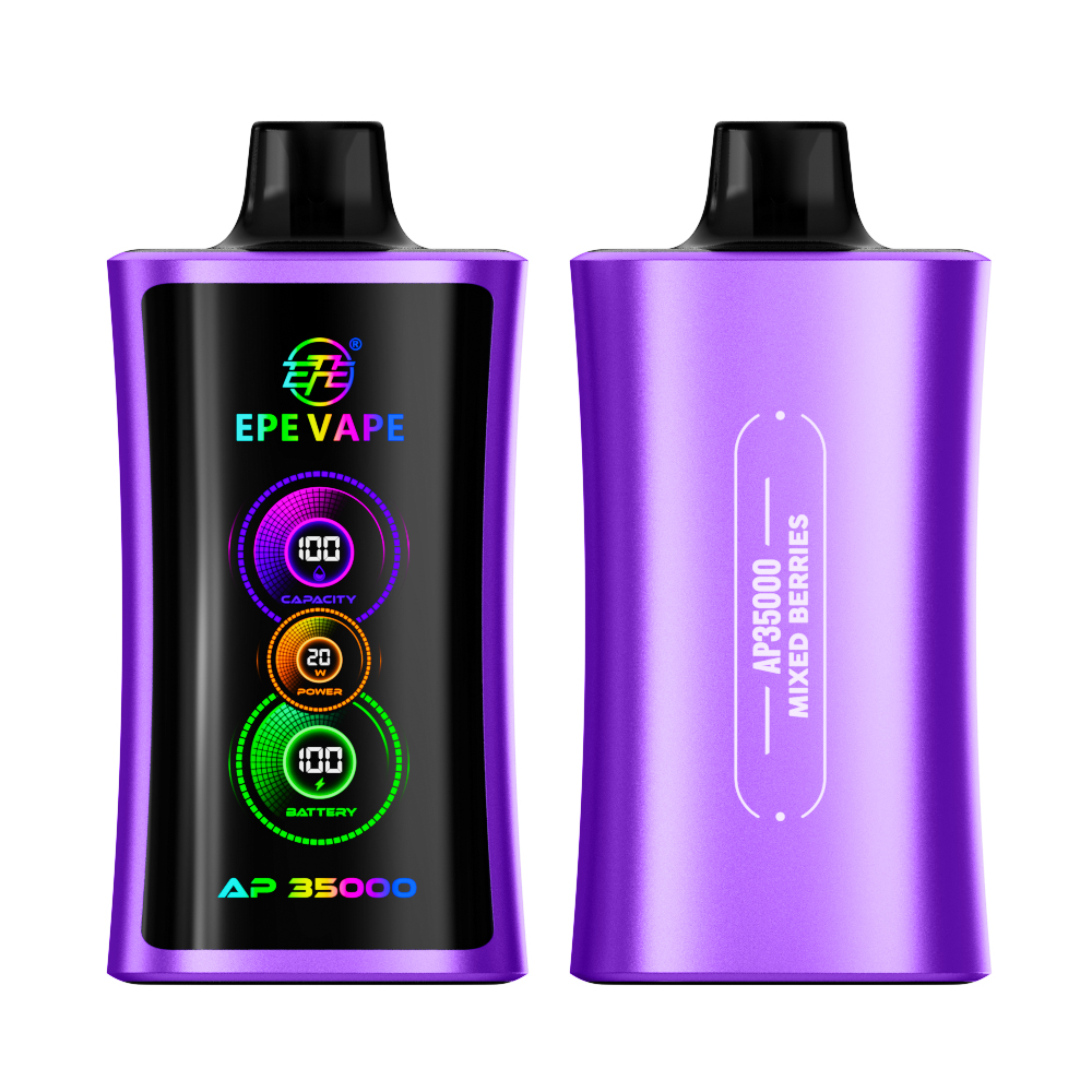 EPE AP 35000 Puffs Disposable Vape , Rechargeable, 12 Premium Flavors & 4 Stylish Colors