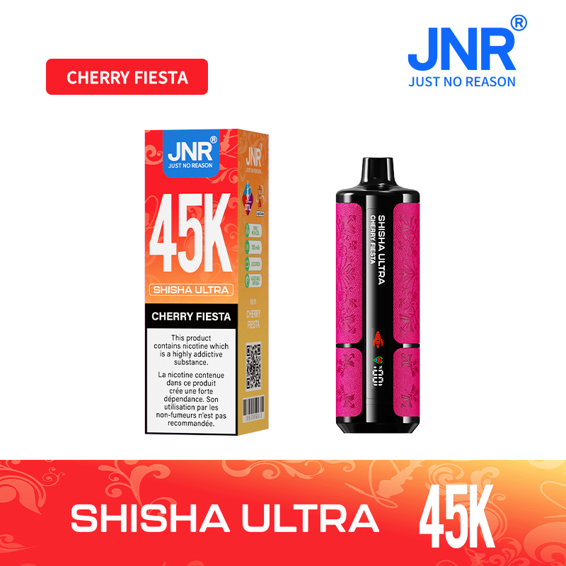 JNR SHISHA ULTRA 45000 Puffs Disposable Vape , Digital Display, 16 Flavor Options - Image 16