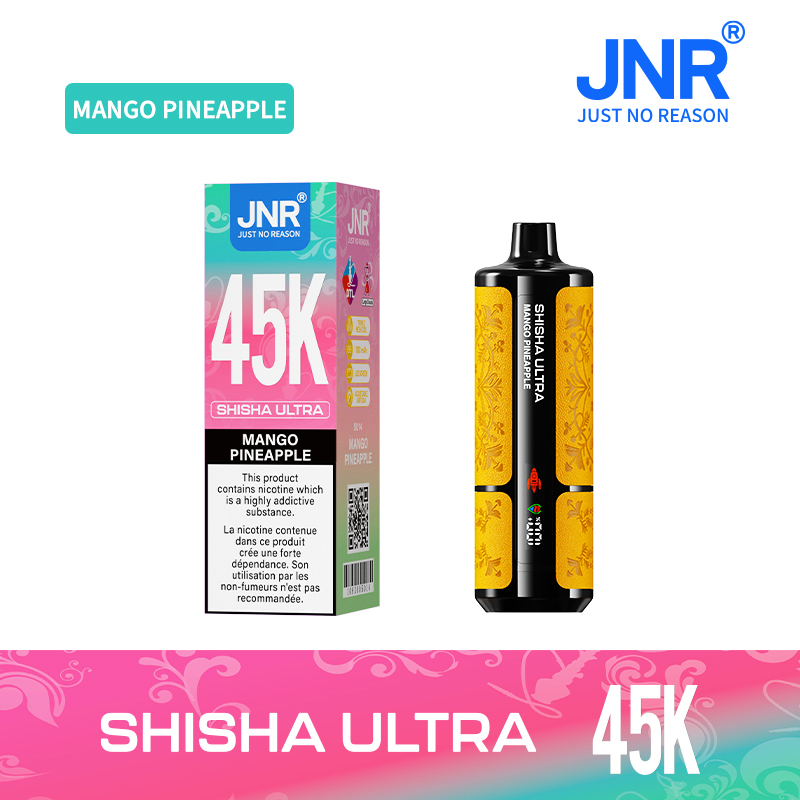 JNR SHISHA ULTRA 45000 Puffs Disposable Vape , Digital Display, 16 Flavor Options - Image 15