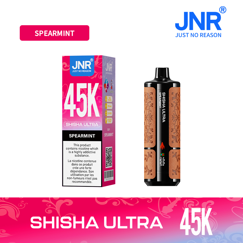 JNR SHISHA ULTRA 45000 Puffs Disposable Vape , Digital Display, 16 Flavor Options - Image 12