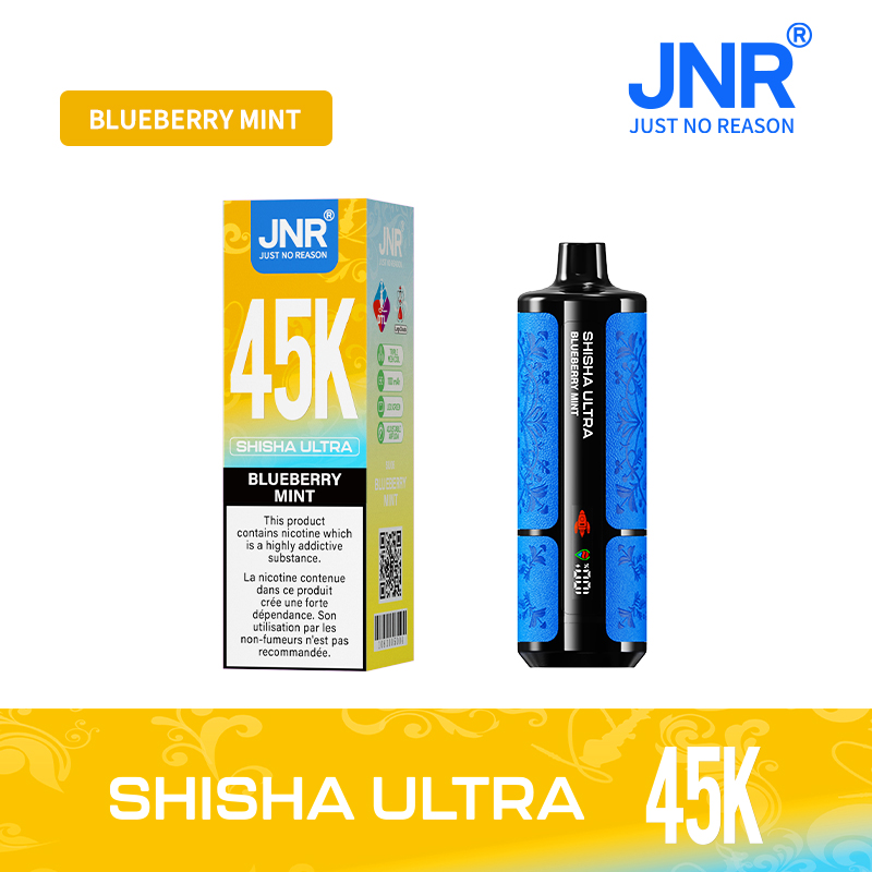 JNR SHISHA ULTRA 45000 Puffs Disposable Vape , Digital Display, 16 Flavor Options - Image 8