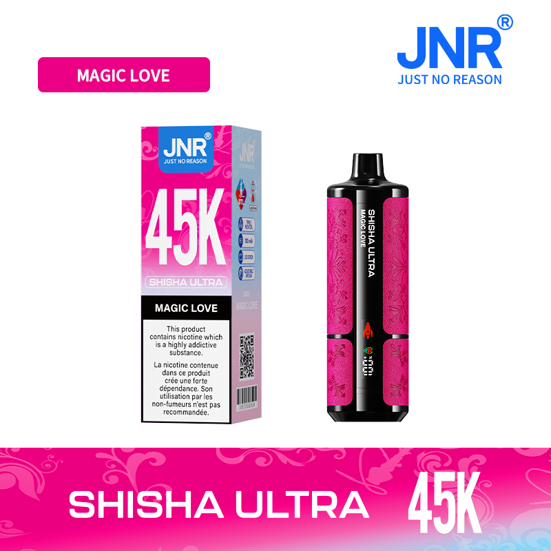 JNR SHISHA ULTRA 45000 Puffs Disposable Vape , Digital Display, 16 Flavor Options - Image 7