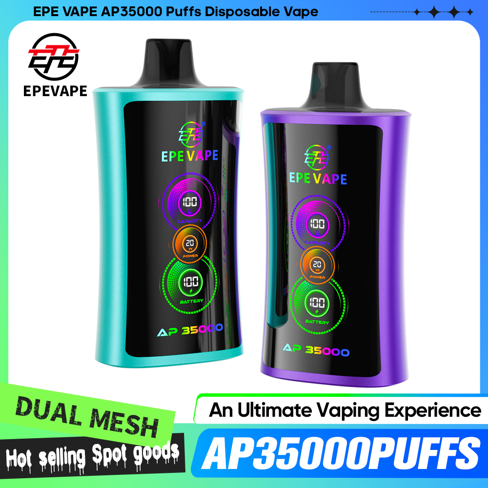 EPE AP 35000 Puffs Disposable Vape , Rechargeable, 12 Premium Flavors & 4 Stylish Colors - Image 5