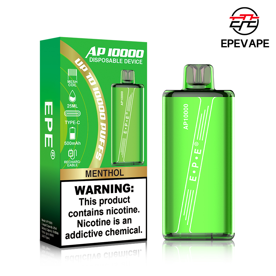EPE AP10000 Puffs Disposable Vape ,Ergonomic Design, 20 Premium Flavors & Smooth Performance - Image 4