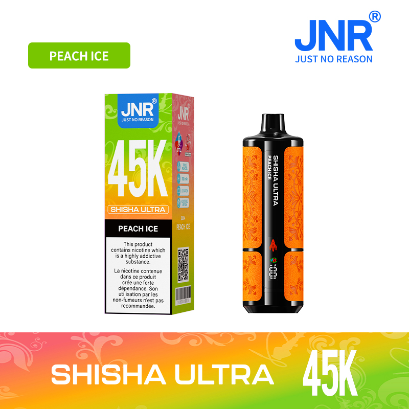 JNR SHISHA ULTRA 45000 Puffs Disposable Vape , Digital Display, 16 Flavor Options - Image 6