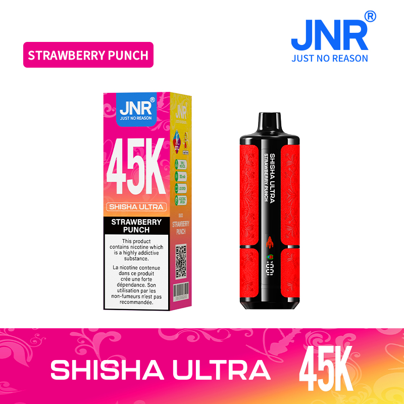 JNR SHISHA ULTRA 45000 Puffs Disposable Vape , Digital Display, 16 Flavor Options - Image 5