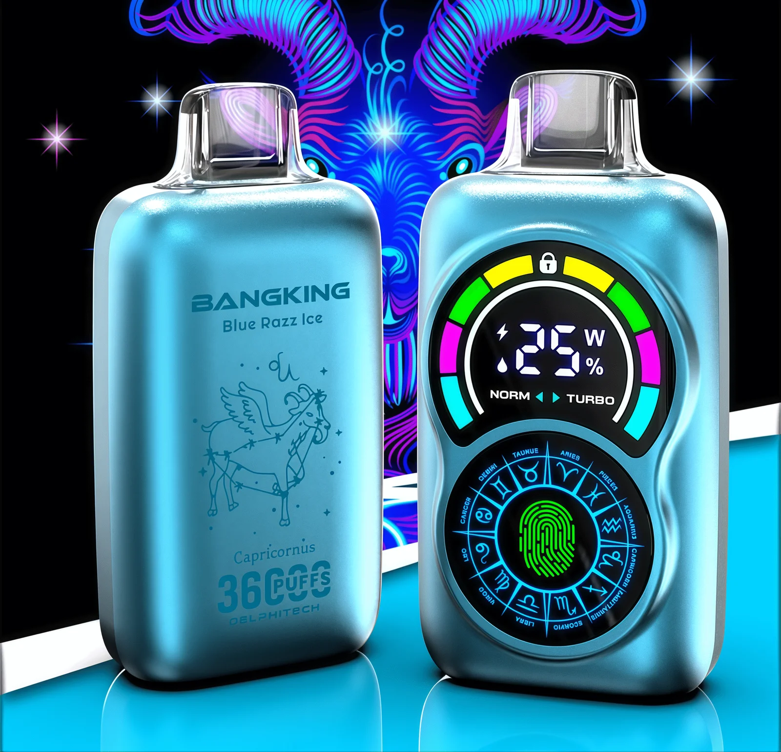 BANG KING 36S 36000 Puffs Disposable Vape , 12 Flavors & Adjustable Nicotine Options