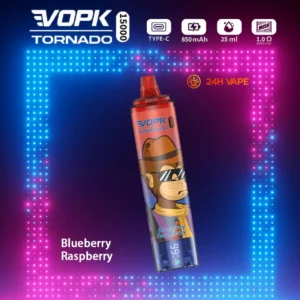 Alternative view of VOPK Tornado 15000 Puffs Rechargeable Disposable Vape with PC Frosted Finish