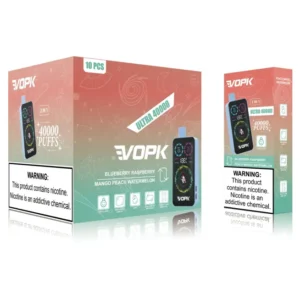 Alternative view of VOPK ULTRA 40000 Puffs Dual-Flavour Disposable Vape with RGB Display Screen