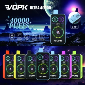 VOPK ULTRA 40000 Puffs Dual-Flavour Disposable Vape with RGB Display Screen