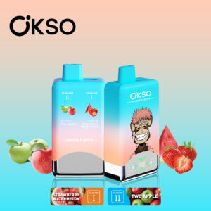OKSO Double Flavor 60000 Puffs Disposable Vape , 50ml E-Liquid, Rechargeable & Dual Flavor Design