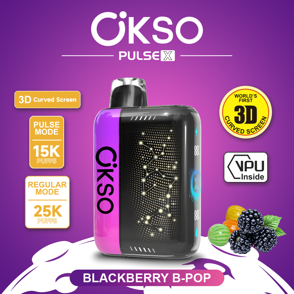 OKSO ELF BOX PULSE X 25000 Puffs Disposable Vape , AI Intelligent Power Adjustment, 3D Curved Smart Screen & Dual Mesh Coil - Image 19