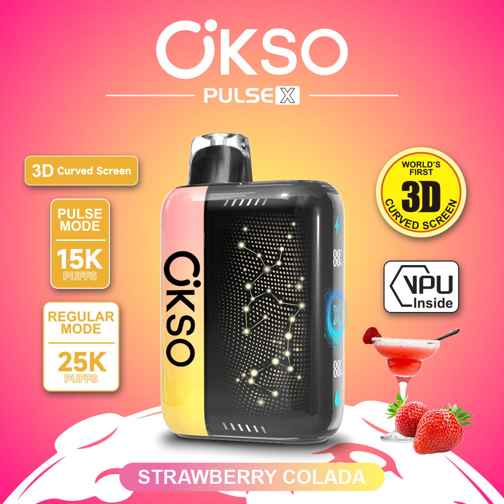 OKSO ELF BOX PULSE X 25000 Puffs Disposable Vape , AI Intelligent Power Adjustment, 3D Curved Smart Screen & Dual Mesh Coil - Image 17