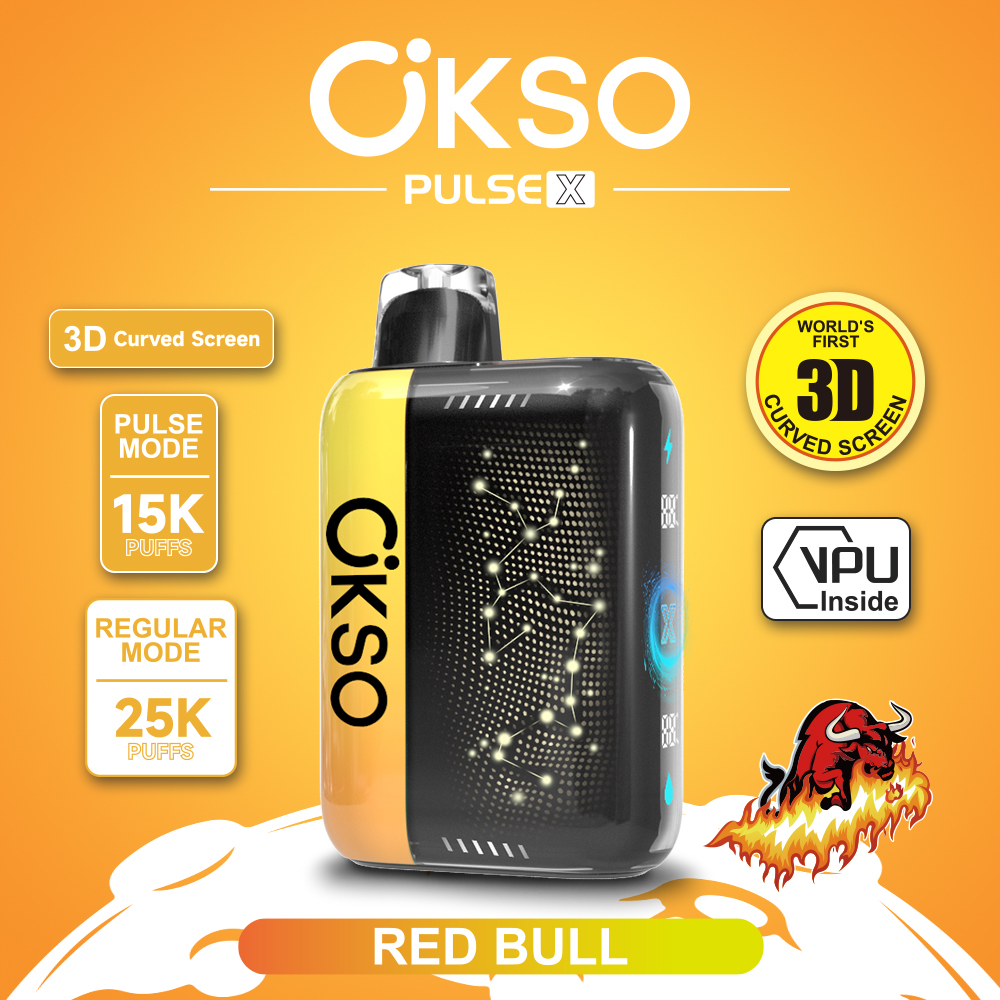 OKSO ELF BOX PULSE X 25000 Puffs Disposable Vape , AI Intelligent Power Adjustment, 3D Curved Smart Screen & Dual Mesh Coil - Image 11