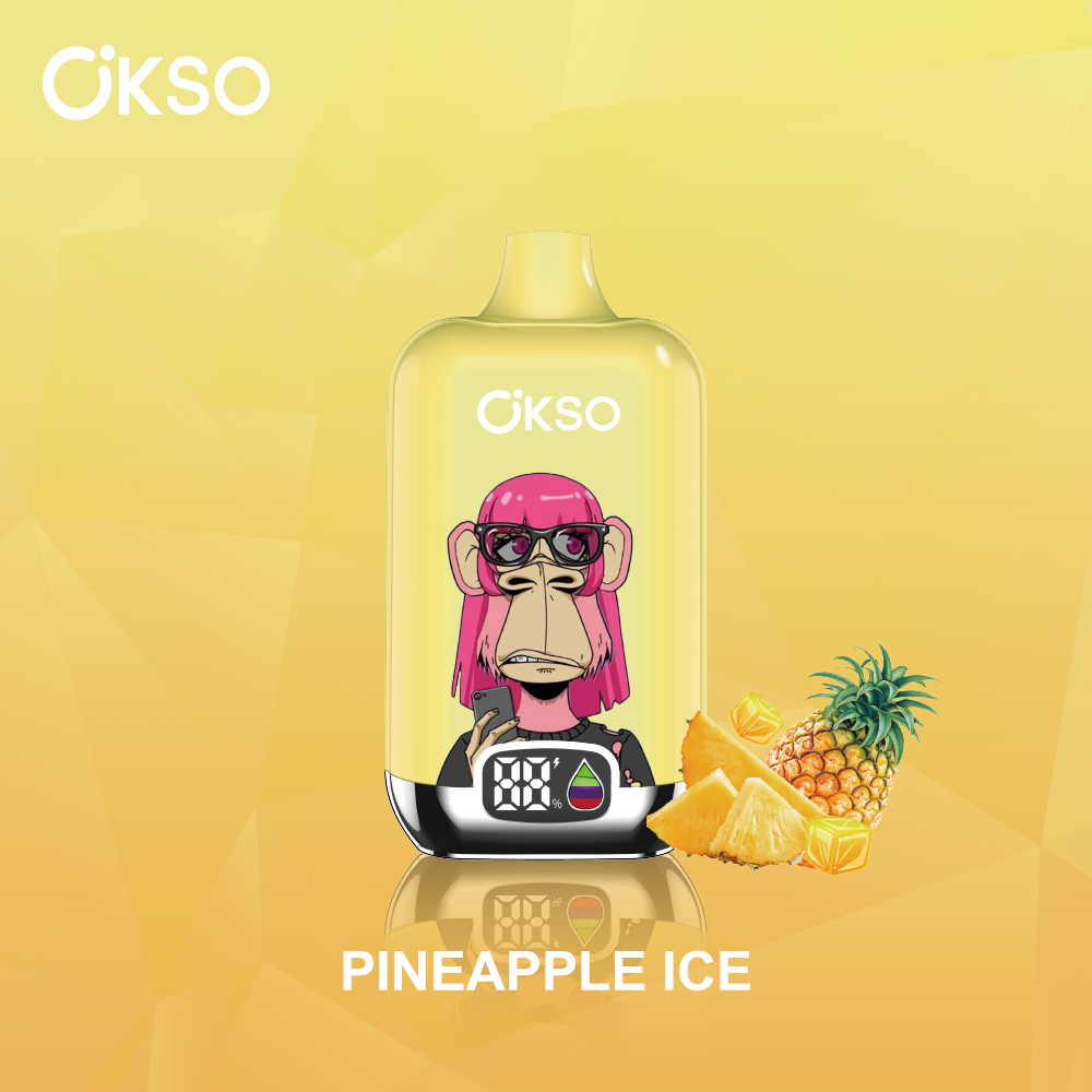 OKSO Elf Box Digital 12000 Puffs Disposable Vape , Digital Screen, Mesh Coil & 28 Flavor Options - Image 27