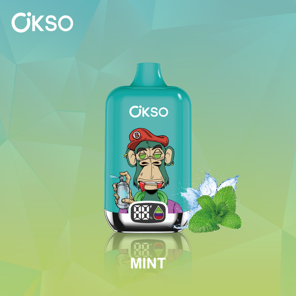 OKSO Elf Box Digital 12000 Puffs Disposable Vape , Digital Screen, Mesh Coil & 28 Flavor Options - Image 25