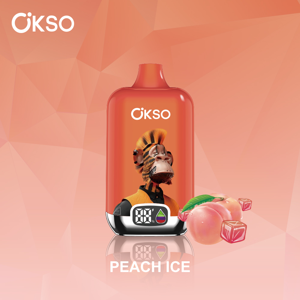 OKSO Elf Box Digital 12000 Puffs Disposable Vape , Digital Screen, Mesh Coil & 28 Flavor Options - Image 20