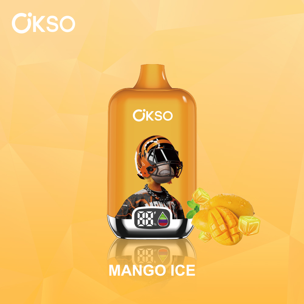 OKSO Elf Box Digital 12000 Puffs Disposable Vape , Digital Screen, Mesh Coil & 28 Flavor Options - Image 15