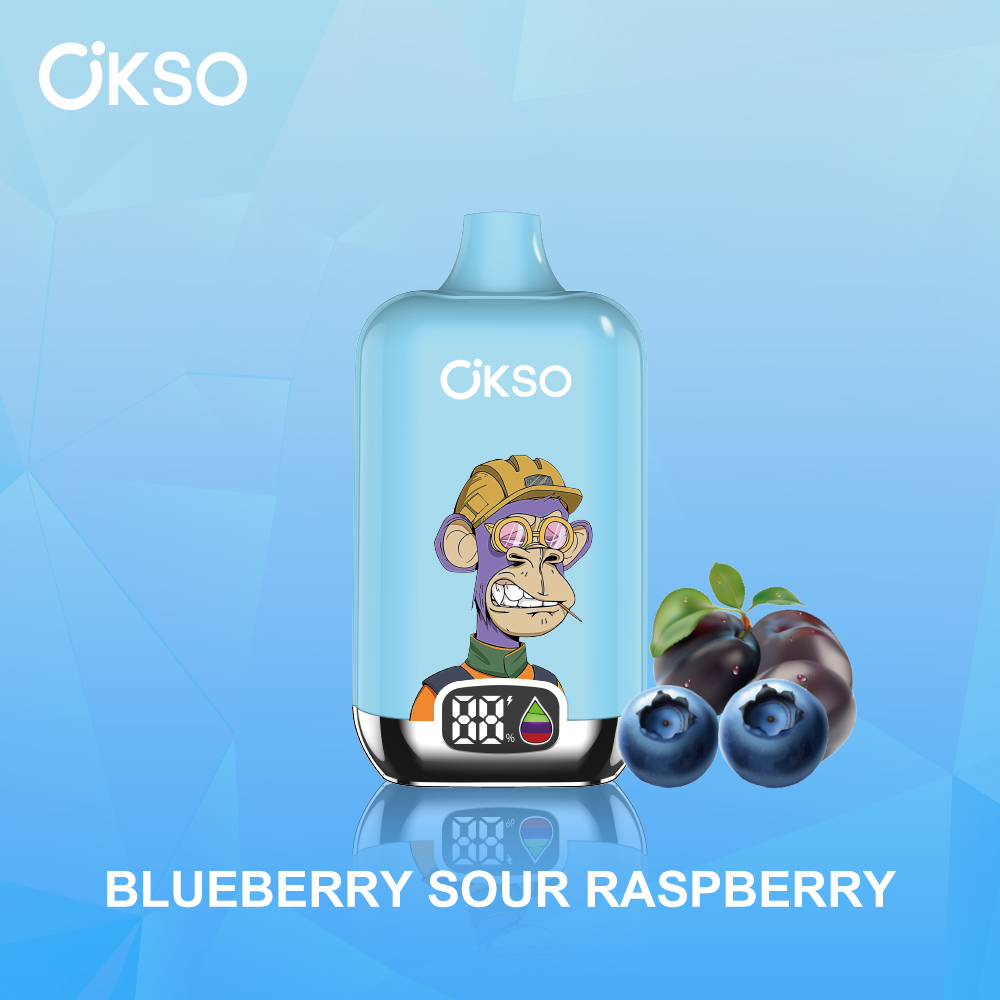 OKSO Elf Box Digital 12000 Puffs Disposable Vape , Digital Screen, Mesh Coil & 28 Flavor Options - Image 8