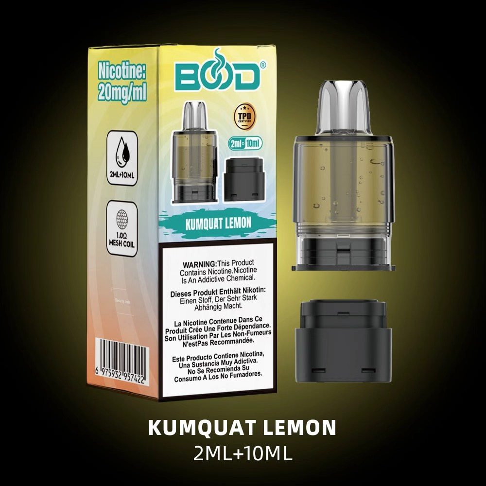 BOOD PULSE STORM Replacement Pod , Up to 12000 Puffs, 12ml Pre-Filled Pod - Image 6
