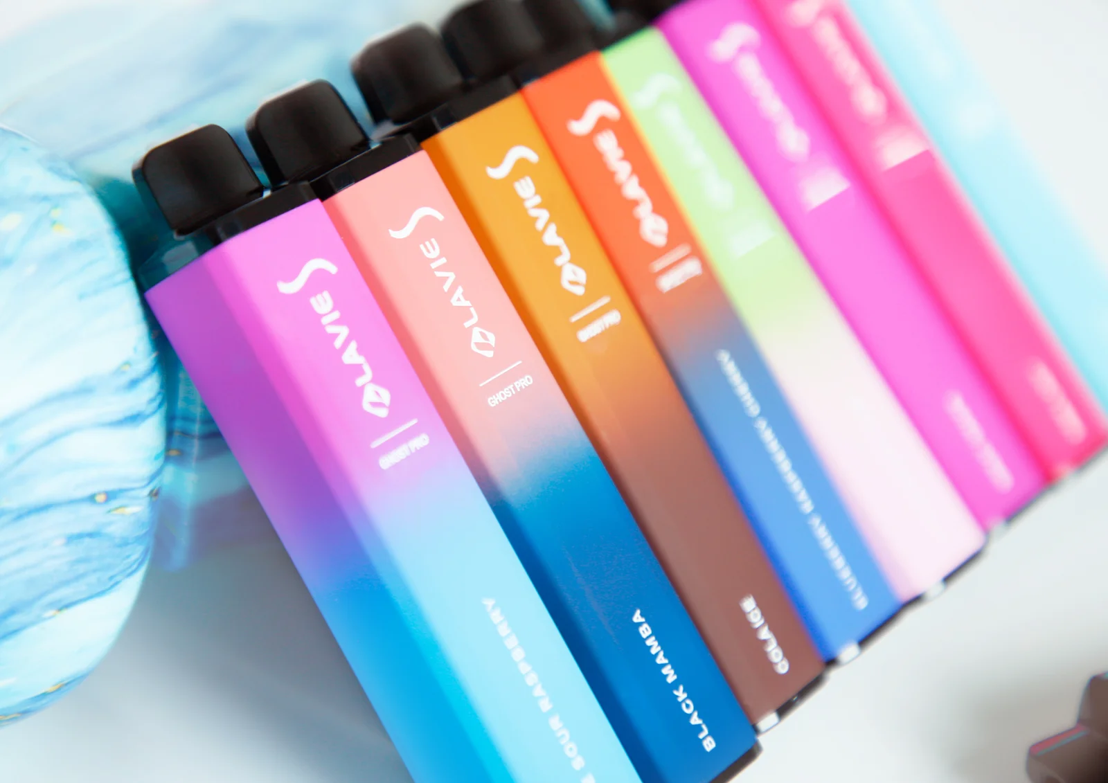 LAVIE Ghost Pro 5500 Puffs Disposable Vape , 12ml E-Liquid Capacity, Compact Square Design - Image 5