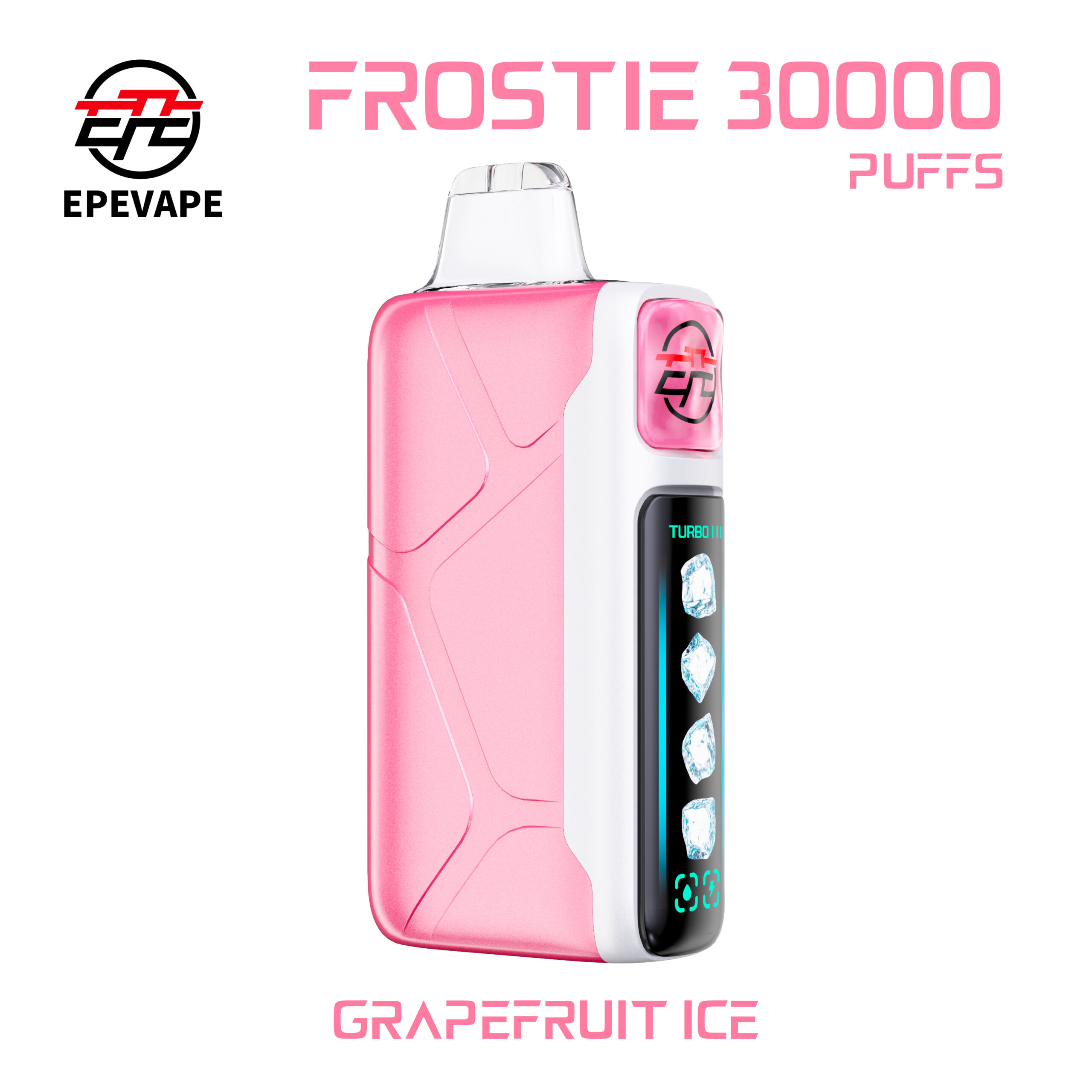 EPE Frostie Disposable Vape 30000 Puffs – Rechargeable, Digital Display, Adjustable Airflow, 25ml E-Liquid, 3% Nicotine - Image 2