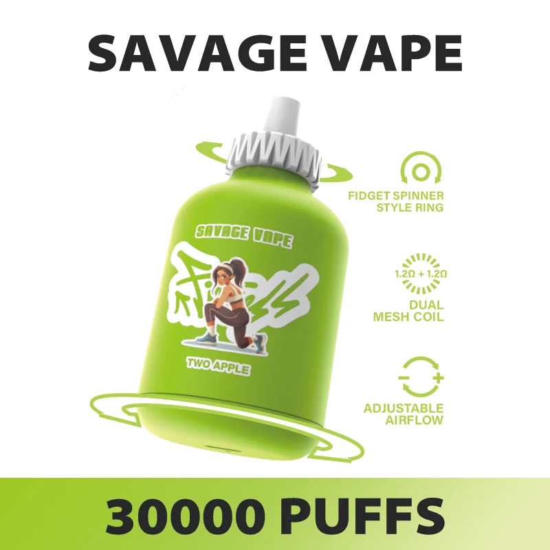 SAVAGE FITNESS 30000 Puffs Disposable Vape , Gas Cylinder Design & Large Capacity Performance - Image 10