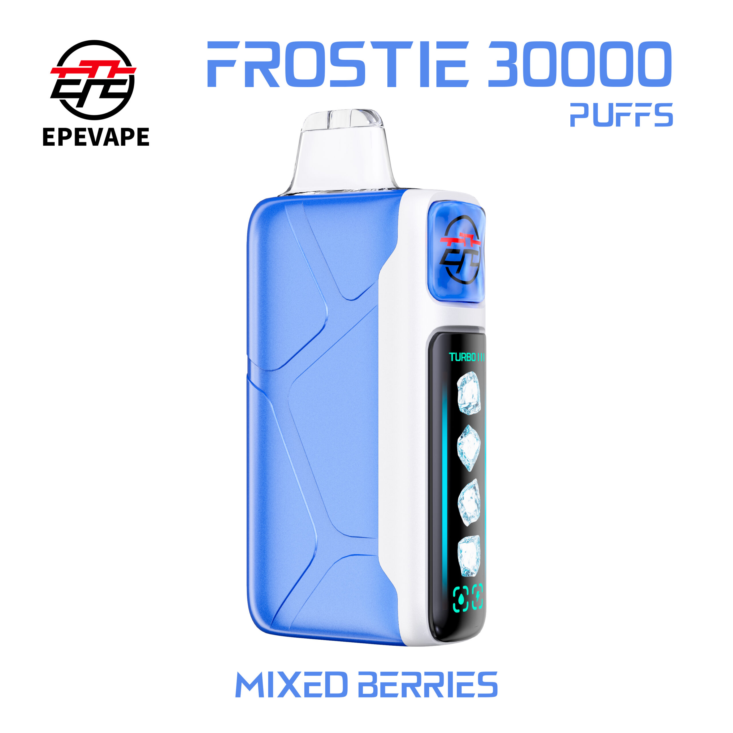 EPE Frostie Disposable Vape 30000 Puffs – Rechargeable, Digital Display, Adjustable Airflow, 25ml E-Liquid, 3% Nicotine