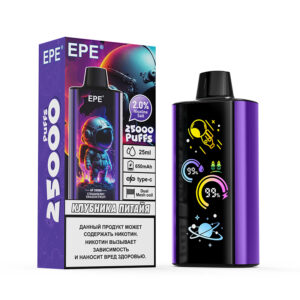 EPE AP 25000 Puffs Disposable Vape , Alien-Inspired Design, Type-C Fast Charging, 12 Flavors & Color-Matched Finish