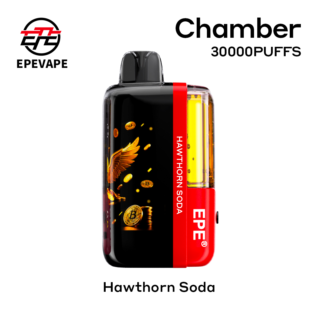 EPE Chamber 30000 Puffs Disposable Vape , LED Display, Rechargeable & Bitcoin-Inspired Design - Image 3