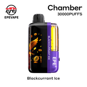 EPE Chamber 30000 Puffs Disposable Vape , LED Display, Rechargeable & Bitcoin-Inspired Design