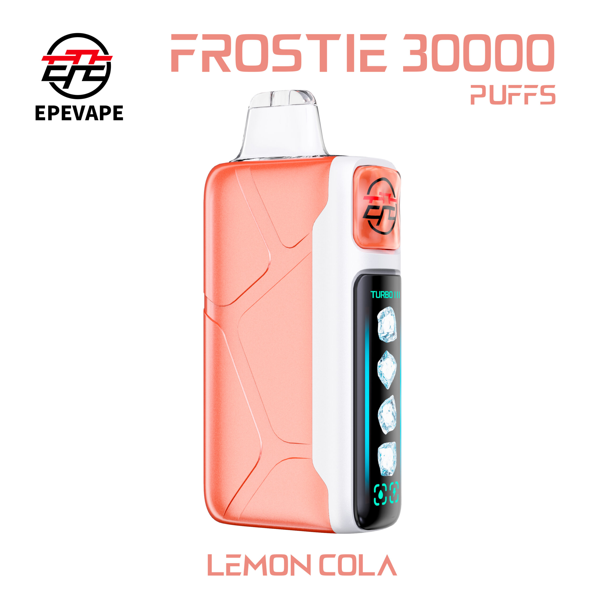EPE Frostie Disposable Vape 30000 Puffs – Rechargeable, Digital Display, Adjustable Airflow, 25ml E-Liquid, 3% Nicotine - Image 3