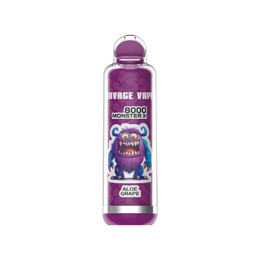 SAVAGE MONSTER X 8000 Puffs Crystal Disposable Vape, Stylish Design & Enhanced Vapor Performance - Image 2
