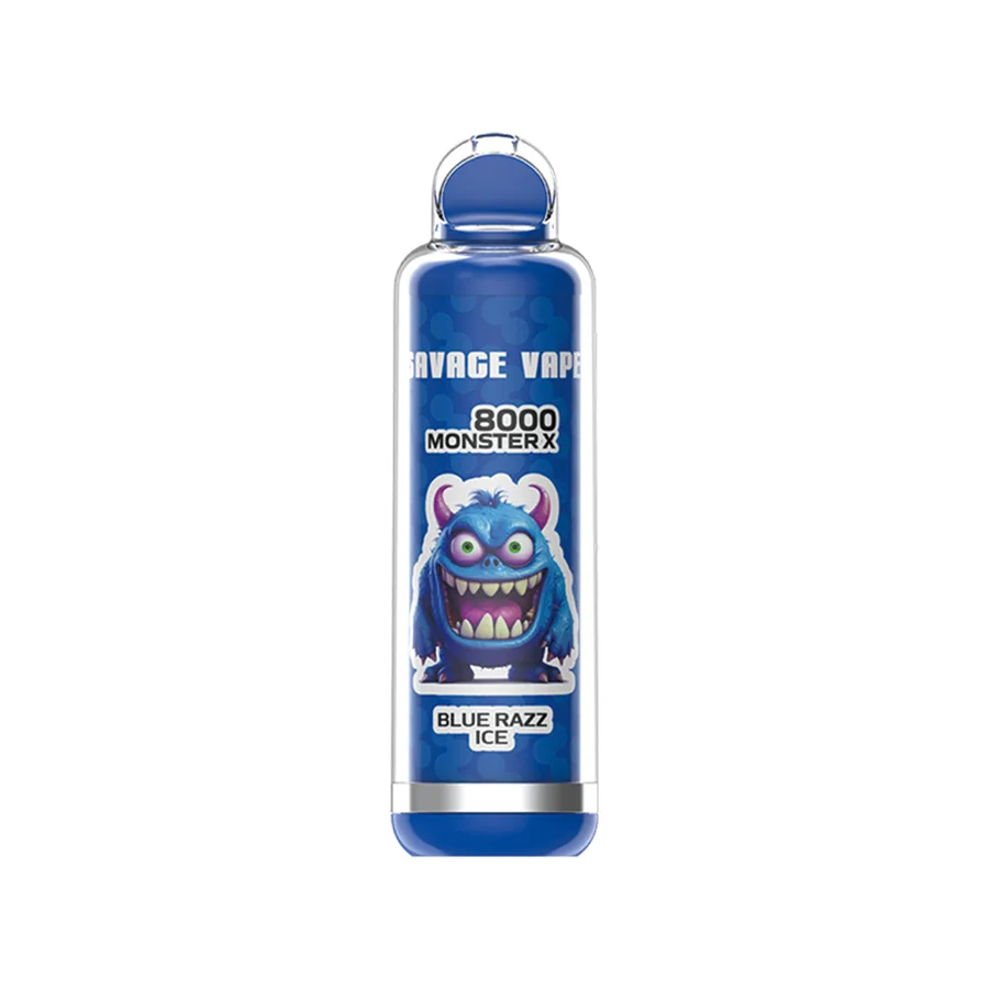 SAVAGE MONSTER X 8000 Puffs Crystal Disposable Vape, Stylish Design & Enhanced Vapor Performance - Image 9