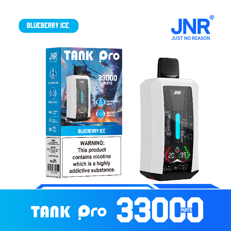 JNR TANK PRO 33000 Puffs Disposable Vape , Smart Display, Rechargeable Design & High Capacity - Image 15
