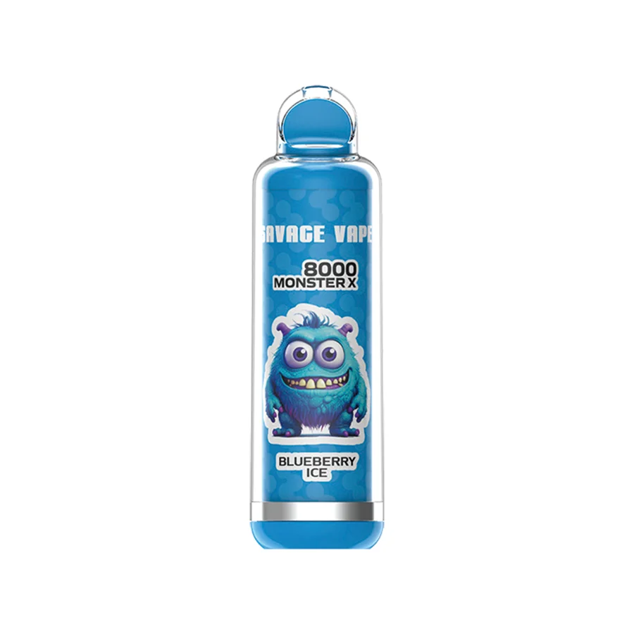 SAVAGE MONSTER X 8000 Puffs Crystal Disposable Vape, Stylish Design & Enhanced Vapor Performance - Image 10