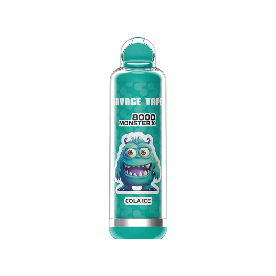 SAVAGE MONSTER X 8000 Puffs Crystal Disposable Vape, Stylish Design & Enhanced Vapor Performance - Image 8