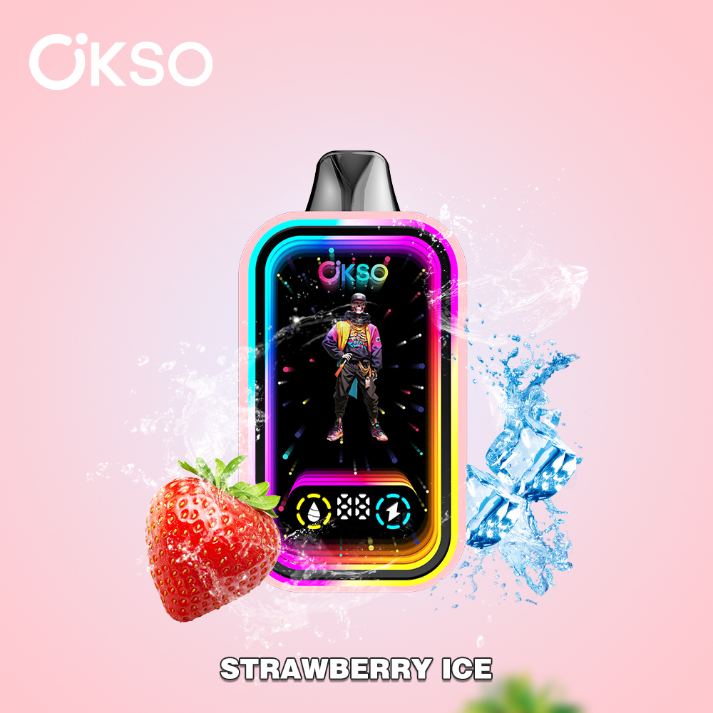 OKSO Magic Mirror 50000 Puffs Disposable Vape , RGB LED Light, Child Lock & Type-C Rechargeable - Image 8