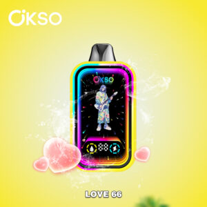 OKSO Magic Mirror 50000 Puffs Disposable Vape , RGB LED Light, Child Lock & Type-C Rechargeable