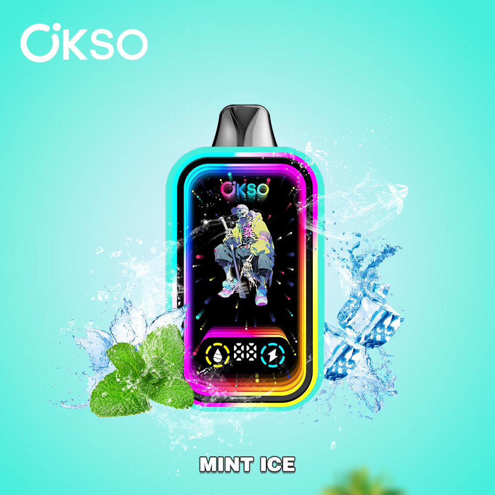 OKSO Magic Mirror 50000 Puffs Disposable Vape , RGB LED Light, Child Lock & Type-C Rechargeable - Image 5