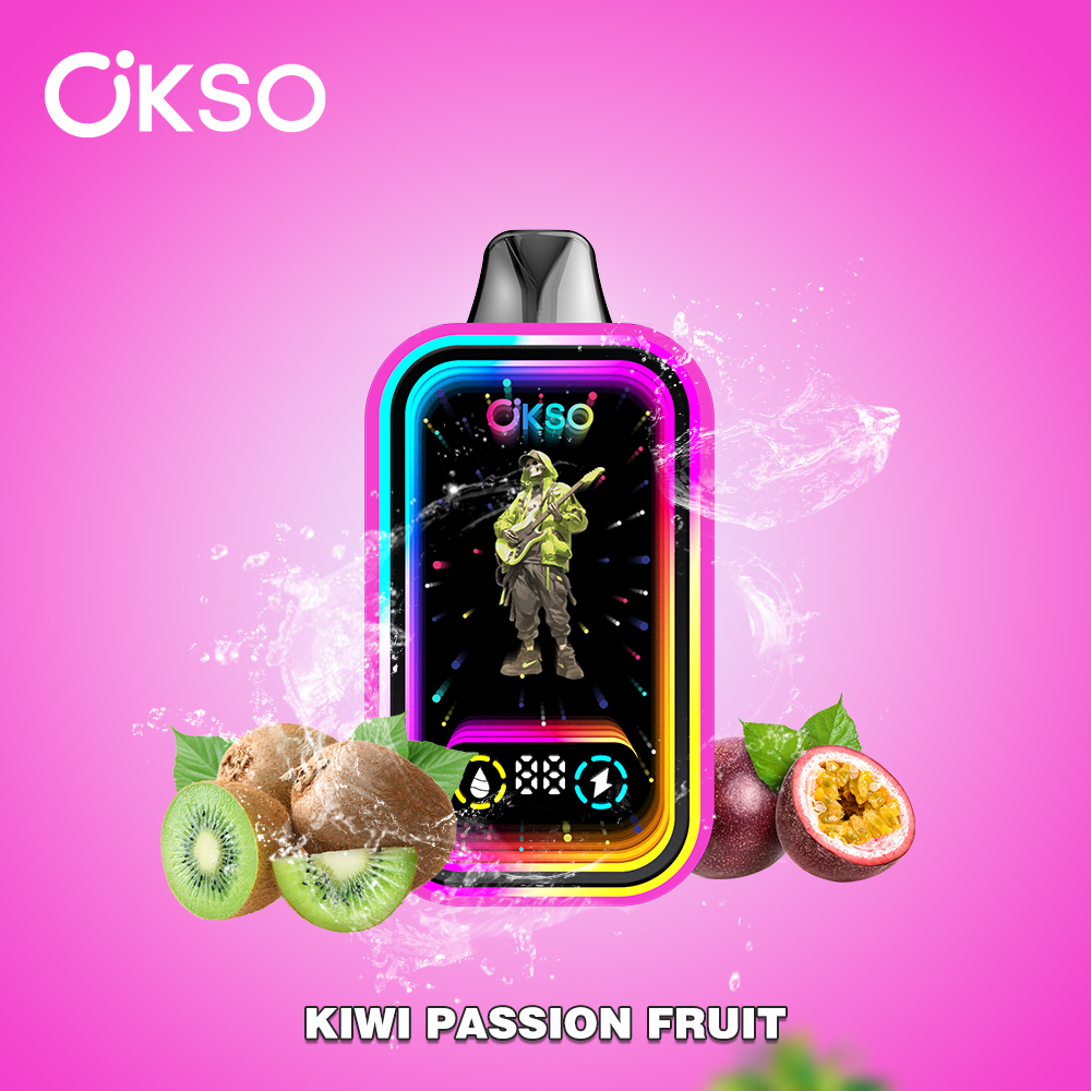 OKSO Magic Mirror 50000 Puffs Disposable Vape , RGB LED Light, Child Lock & Type-C Rechargeable - Image 3
