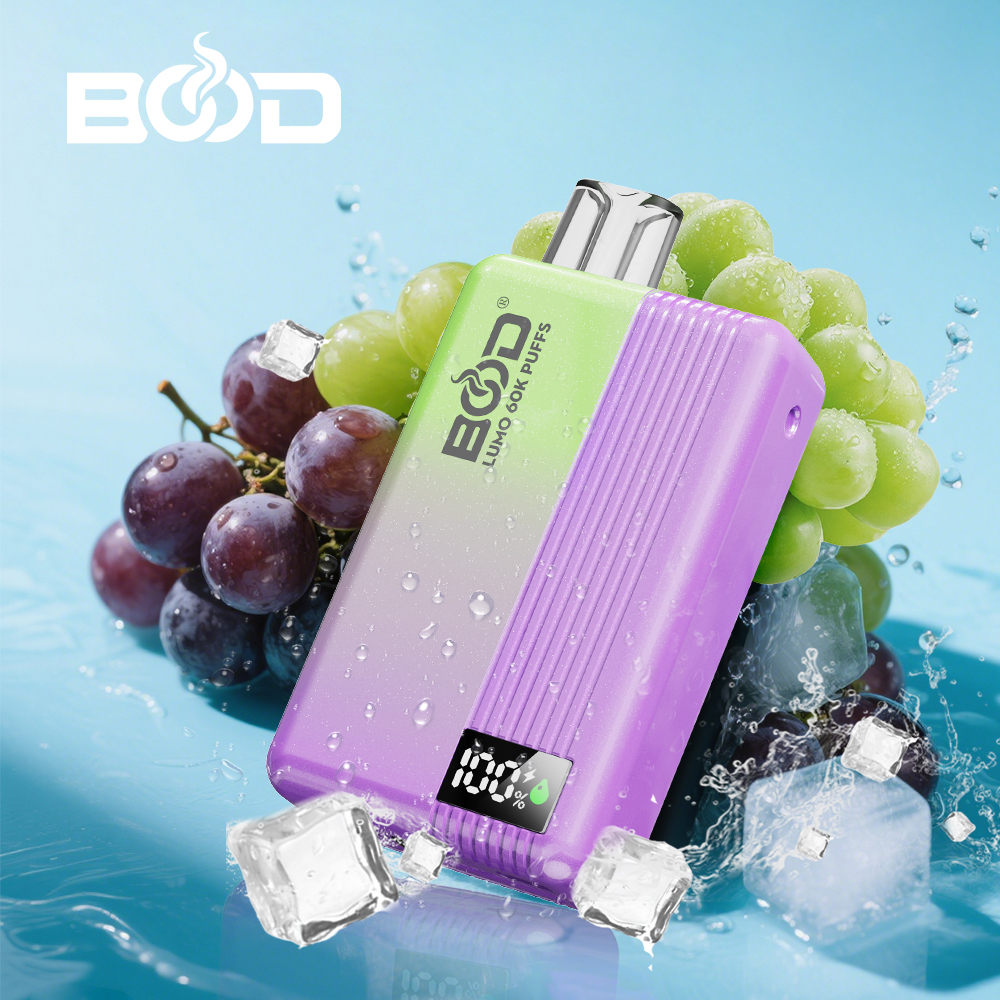 BOOD LUMO 60000 Puffs Disposable Vape , LED Digital Display, Type-C Rechargeable, 0%/2%/5% Nicotine - Image 9