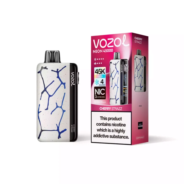 VOZOL NEON 45000 Puffs Rechargeable Disposable Vape – Dual Mesh Coil, LED Display, 2%/5% Nicotine - Image 8