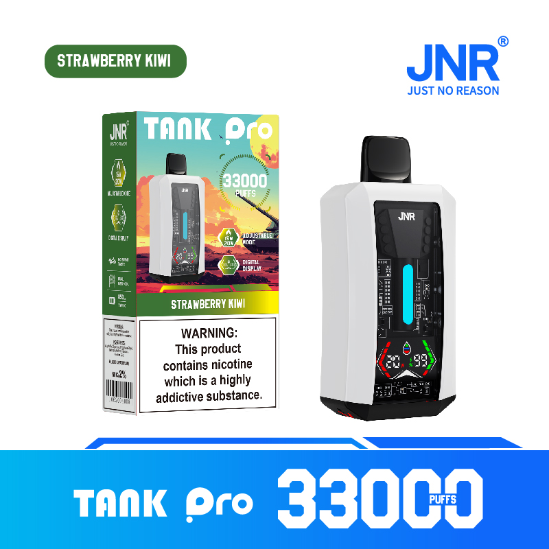 JNR TANK PRO 33000 Puffs Disposable Vape , Smart Display, Rechargeable Design & High Capacity - Image 4