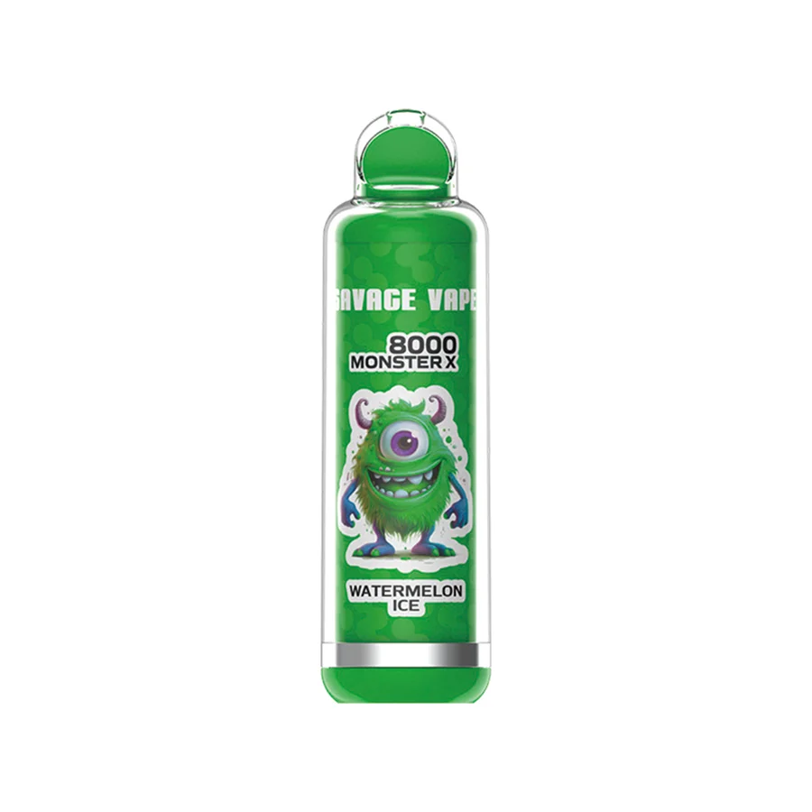 SAVAGE MONSTER X 8000 Puffs Crystal Disposable Vape, Stylish Design & Enhanced Vapor Performance - Image 3