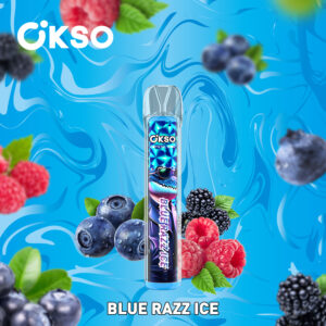Alternative view of OKSO Crystal Bar 800 Puffs Disposable Vape , Mesh Coil, 2ml E-Liquid & Compact Design