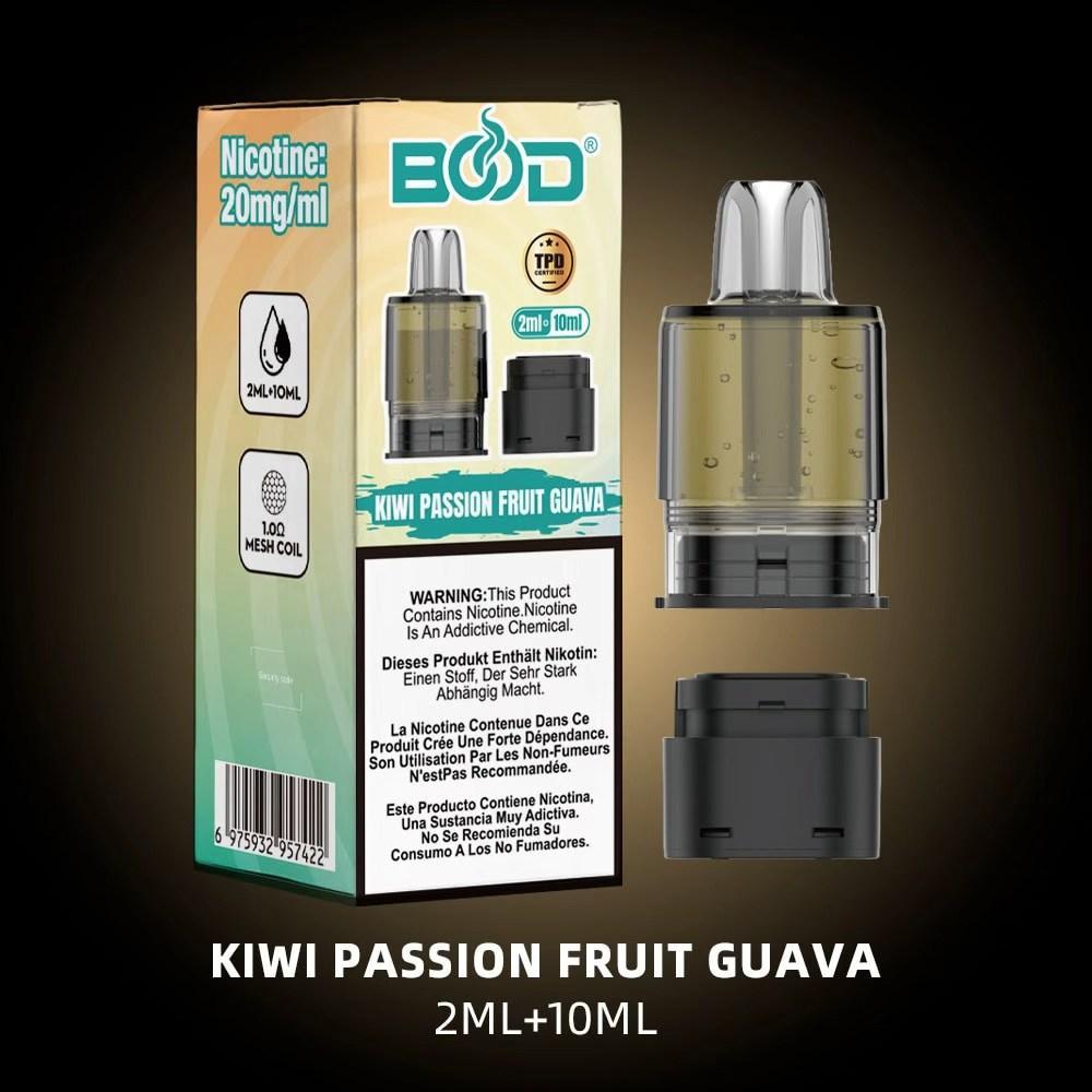 BOOD PULSE STORM Replacement Pod , Up to 12000 Puffs, 12ml Pre-Filled Pod - Image 5