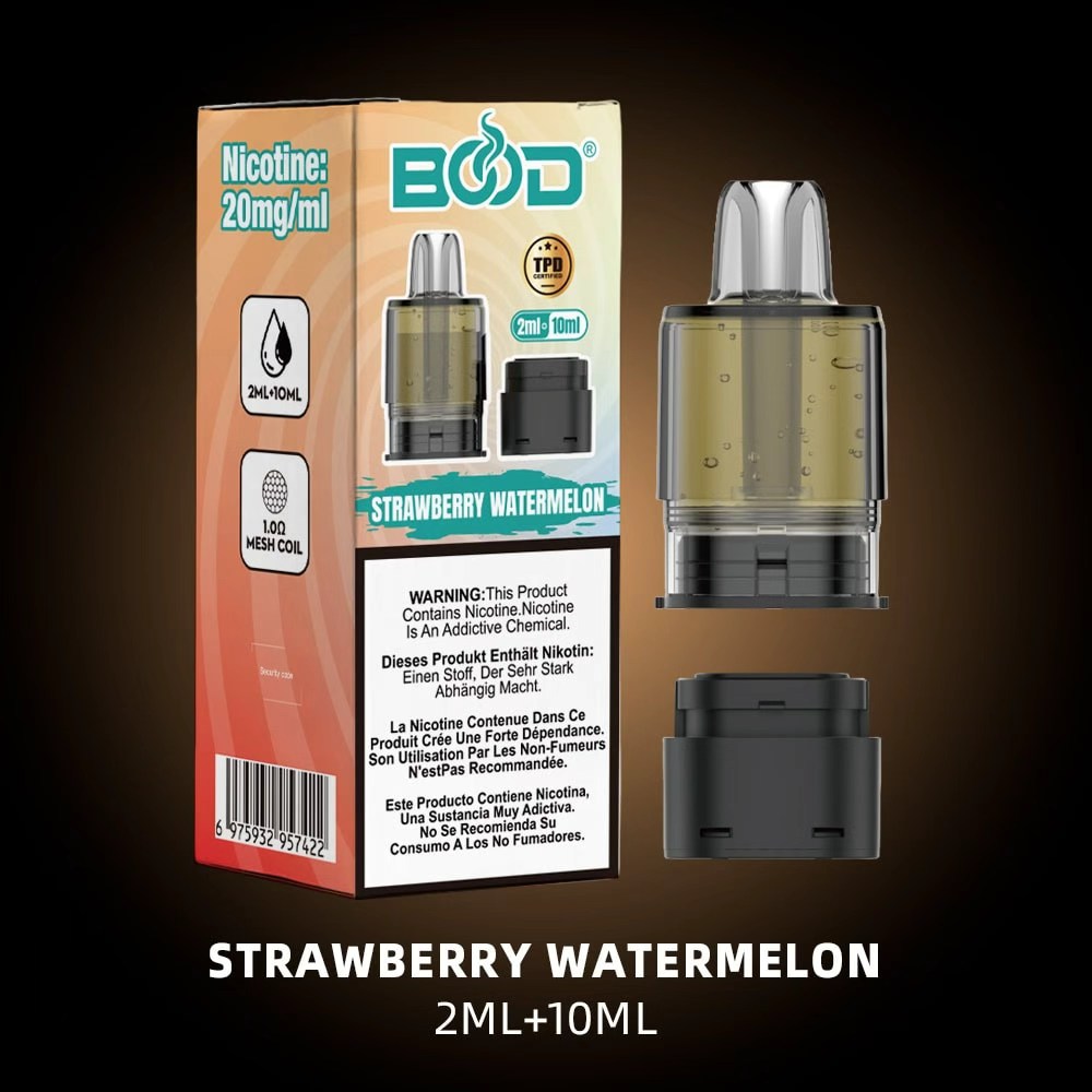BOOD PULSE STORM Replacement Pod , Up to 12000 Puffs, 12ml Pre-Filled Pod - Image 4
