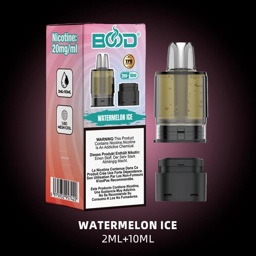 BOOD PULSE STORM Replacement Pod , Up to 12000 Puffs, 12ml Pre-Filled Pod - Image 3