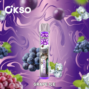 OKSO Crystal Bar 800 Puffs Disposable Vape , Mesh Coil, 2ml E-Liquid & Compact Design